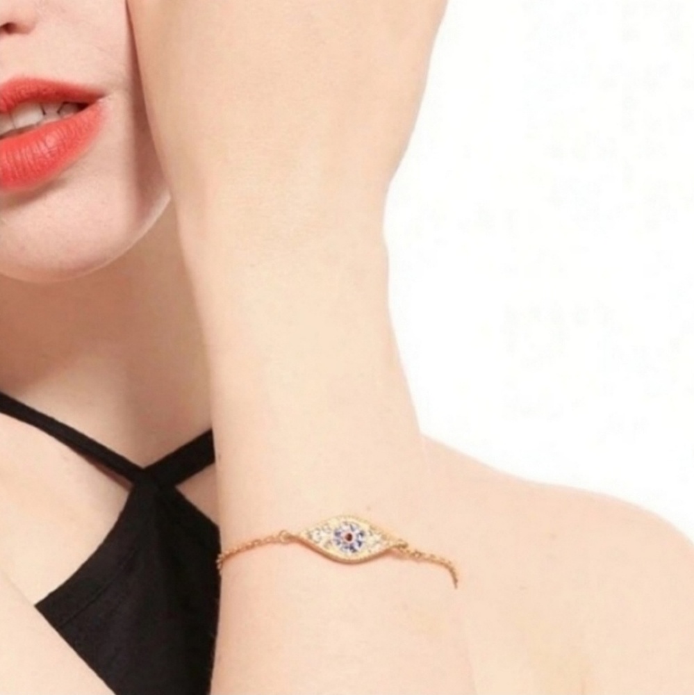 LAST ONE SANTORINI Evil Eye Bracelet - Picture 3 of 3